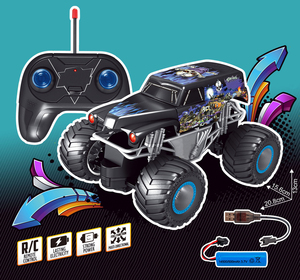Coche de control remoto personalizable Monster Bigfoot 1:20, coche de juguete para niños, coche de control remoto de escalada todoterreno de cuatro canales - Product Image 6
