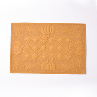 Tapis de table matelassé à motifs de citrouille orange-Idéal pour la décoration de salle à manger d'automne