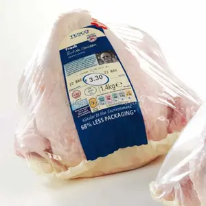 Iyi satış ürünleri sıcak su küçültmek tavuk ambalaj kılıfı kanatlı ambalaj plastik ısı Shrink çanta