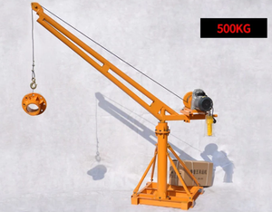 100-1000kg निर्माण उपकरण छोटे बिजली लहरा उठाने हाथ मिनी क्रेन बिक्री के लिए - Product Image 4