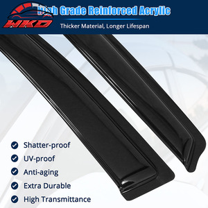 Pare-soleil en acrylique pour Honda CR-V 07-11, déflecteurs de pluie, lot de 4 pièces, protection des vitres latérales des portes de voiture - Product Image 4