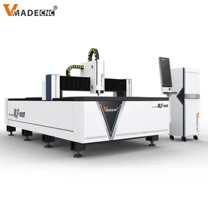 Mesin pemotong Laser serat RAYCUS 1500*3000mm 1530 2000w 1kw 1,5 kW IPG kepala raytool