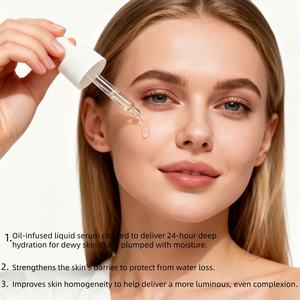 Siero viso Anti-invecchiamento a doppia azione intelligente Niacinamide more vitamine C + E oli <span class=keywords><strong>di</strong></span> palma da <span class=keywords><strong>cocco</strong></span> per un'idratazione radiante - Product Image 3