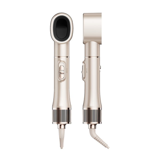 Fast Heating Hair Air Comb Straight Curly Dry Hair 5-in-1 Detachable Hot air Brush DC Motor Cool Function Swivel Cord Hang Loop