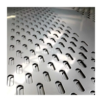 Panneaux métalliques en acier inoxydable microperforés de qualité industrielle Services de pliage de coupe personnalisés Tamis en fer anti-colmatage