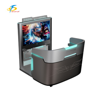 Skyfun <span class=keywords><strong>Hyperspace</strong></span> Coin Pusher Commercial Arcade Máquina de videojuegos 2 jugadores Autoservicio DE JUEGOS DE TV de mano - Product Image 1
