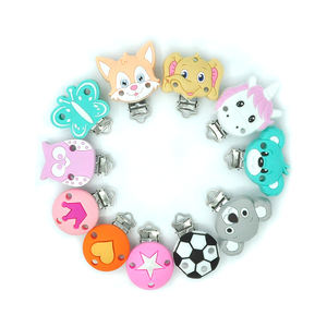 Attache-tétine en <span class=keywords><strong>Silicone</strong></span> pour bébé, 1 pièce, fausse sucette pour bouteille, étui, chaîne, Clip, offre spéciale, 2021 - Product Image 1