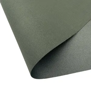 ARMY GREEN oxford fabric flame retardant waterproof fabric polyester fabric with pu coating