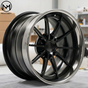 Rines de Aleación Maxtera Forged Custom GT3C Estilo Cóncavo para Autos Porsche 911, <span class=keywords><strong>Corvette</strong></span> C8, Camaro, Mustang <span class=keywords><strong>Shelby</strong></span>, BMW M3, M4, GTR - Product Image 3
