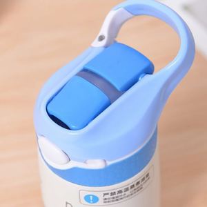 Nueva Botella de Agua de Acero Inoxidable Libre de BPA para Niños con Pajita - Product Image 2