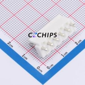 WAFER-VH3.96-6PZZ-W Wire-to-Board Pin Header Through hole Component (THT),P=3.96mm Connector 1x6P 3.96mm Through Hole VH - Product Image 2