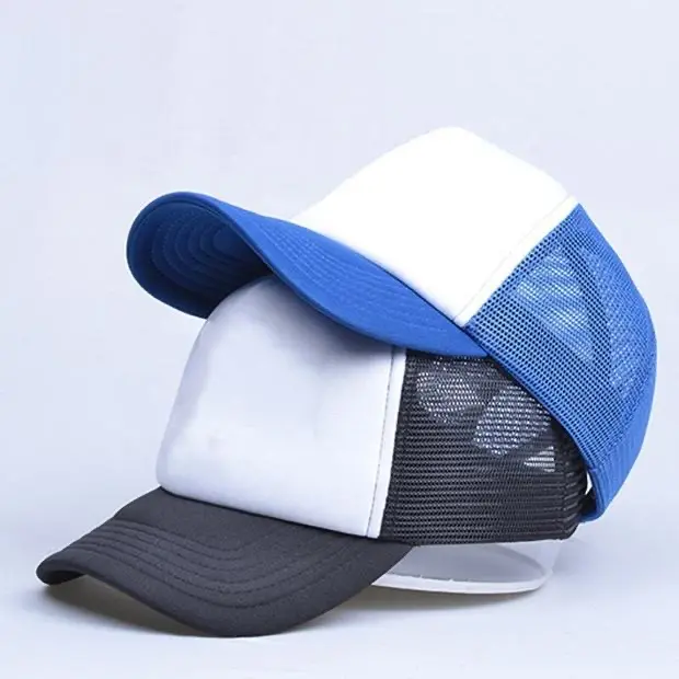 Wholesale Cheap Cap 5 Panel Golf Foam Mesh Gorras Gorros Streetwear Cotton Baseball Custom Logo Trucker Hat