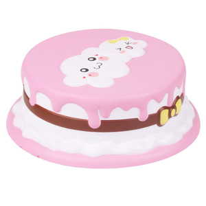 Cute Cloud Cake <b>Squishy</b> Toy Soft PVC Stress Relief Promotional Gift - Product Image 4