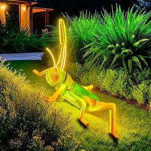 ไฟสวนกลางแจ้งแมลง LED หลายสไตล์สำหรับตกแต่งในงานรื่นเริงด้วยธีมธรรมชาติราคาโรงงาน - Product Image 1