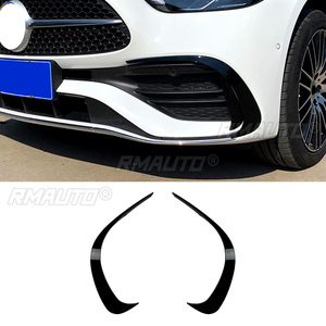 สำหรับ Mercedes-Benz C-Class W206 C200 C260 C300 AMG 2022+ สปอยเลอร์กันชนหน้า ฝาครอบไฟตัดหมอก แอร์ไนฟ์ สปลิตเตอร์ ชุดแต่ง - Product Image 1