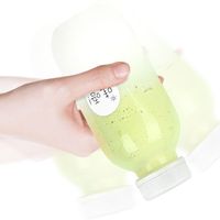 Bouteilles d'eau potable en plastique PET de qualité alimentaire de 250ml et 200ml Conteneurs de boissons froides Bouteilles en plastique vides pour jus