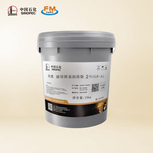 Lubrifiant industriel SINOPEC GP-A, graisse au lithium NLGI 2, huile de base pour machines lourdes - Longue durée de vie, certifié MSDS, SAE - Product Image 3