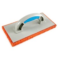 Double matériau flotteur de qualité pour bricolage avec tampon en PE Truelle à marge carrée avec lame en PE PS et poignée en caoutchouc
