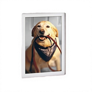 Qumazhu Promotion Cadre Photo Pliable Moderne en MDF avec Empreinte de Patte de Chien, Imprimé 3 Couleurs, Cadeau de Condolences, Souvenir Commémoratif pour Animaux de Compagnie - Product Image 4
