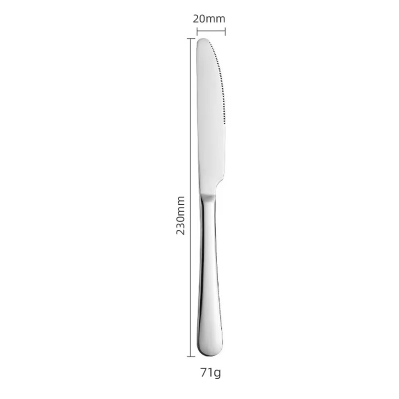 Silver Dinner Knife