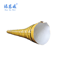 Conduit d'air flexible isolé en PVC haute résistance pour applications spécifiques de CVC |   Diamètre 100mm-1500mm Isolation 3mm Multicolore