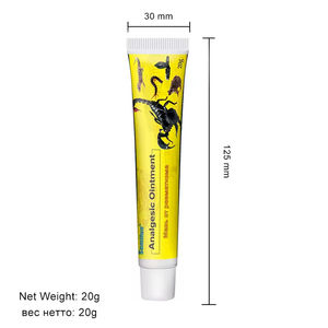 Crema Herbal de Escorpión de 20 Gramos para el Cuerpo, Tratamiento Efectivo para la Neuralgia Muscular de Espalda y Cuello, Estasis Ácida, Artritis Reumatoide - Product Image 6