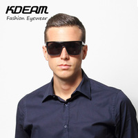Kdeam Nouvelles Lunettes Monobloc à Grande Monture Classiques Unisexe Anti-Vent Kd802 pour la Conduite et les Voyages Hommes CE UV400 PC