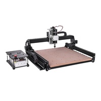 Desktop CNC Router 4540 3-assige 500W spindel MDF mini lasergraveermachine voor thuisbedrijf hobby DIY mokken pennen dubbele laser