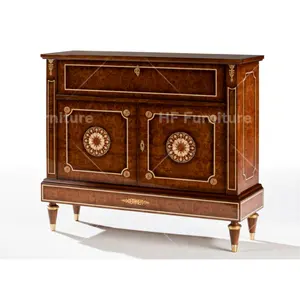 Классический стол из массива дерева ручной работы твердый деревянный офисный стол с выдвижным ящиком антикварный стол для хранения