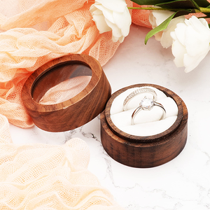 Luxury Exquisite Wooden Jewelry <b>Boxes</b> and <b>Ring</b> <b>Boxes</b> for High-End Display and Packaging Factory Wholesale - Product Image 5