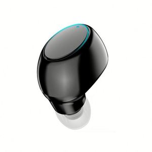 Fly Q, Audífonos Inalámbricos de Una Sola Oreja, Mini Audífonos Intrauditivos Ligeros, de Larga Duración, con Cancelación de Ruido, Deportivos, Resistentes al Agua, de Acero Inoxidable - Product Image 1
