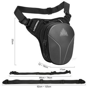 LAICOBEAR tas kaki sepeda motor, paket minyak wadah keras keamanan Motocross tahan air multifungsi - Product Image 6