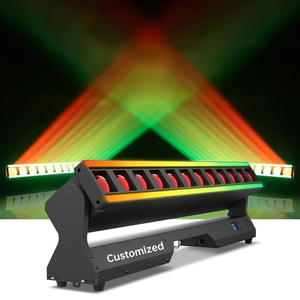 Đầy đủ màu sắc 12 cái RGBW LED chùm di chuyển đầu ánh sáng hai mặt ma trận với hiệu ứng Pixel cho các sự kiện câu lạc bộ đêm - Product Image 3