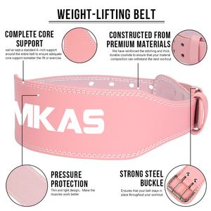 LADYGLOW <span class=keywords><strong>Ceinture</strong></span> d'haltérophilie pour le <span class=keywords><strong>dos</strong></span> avec design personnalisé <span class=keywords><strong>Ceinture</strong></span> d'haltérophilie en cuir Vente en gros - Product Image 4