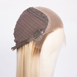 Pelucas Judías Rubias Kosher con Encaje HD de Fabricante Europeo de Cabello, Doble Trama y Puntas Llenas - Product Image 2