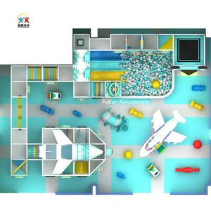 Recién llegado, parque infantil interior, aviones personalizados, juegos educativos, parque interactivo para niños con tobogán <span class=keywords><strong>de</strong></span> piscina <span class=keywords><strong>de</strong></span> bolas - Product Image 6