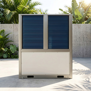 Pompe de refroidissement et de chauffage d'eau commerciale 5HP, double mode (eau chaude et eau froide), pour piscines de spa de luxe de 2000L à 8000L et grands bassins de plongée froide - Product Image 3