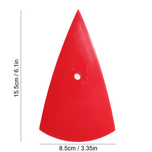 Racloir d'emballage d'autocollants pour voiture 15.5*8.5cm Raclette <span class=keywords><strong>de</strong></span> <span class=keywords><strong>contour</strong></span> <span class=keywords><strong>de</strong></span> pare-brise en verre Outil <span class=keywords><strong>de</strong></span> réparation <span class=keywords><strong>de</strong></span> vitres teintées A13R - Product Image 3