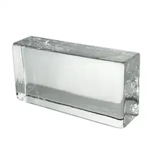 Tough Clear Glass Block Solid Building Glass For Building/Home Decoration