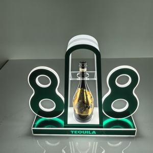Presentador de botella de <span class=keywords><strong>Tequila</strong></span> 818 con luz LED, glorificador de champán, servicio de botella VIP para discotecas, bar, salón - Product Image 3