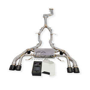 Système d'échappement Catback Valvetronic OEM pour <span class=keywords><strong>BMW</strong></span> X3M X4M F97 F98 S58 2019-2021 SS304 Performance Muffler Racing Tuning - Product Image 2