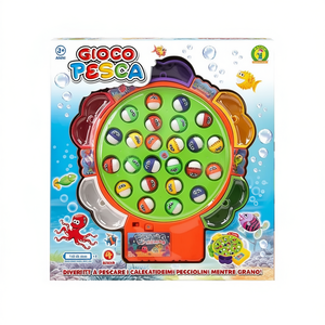 Juego de Pesca Gioco Pesca con Sonidos a Pilas, Material Plástico, 31x29x4 cm, para Niños de 2 a 4 Años - Product Image 1