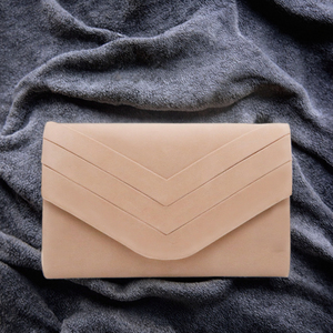 Pochette en daim pour femme BeBeLe, motif carré, bandoulière chaîne, fermeture éclair, <span class=keywords><strong>sac</strong></span> de soirée tendance (capacité 2-2,9 L), polyester - Product Image 3