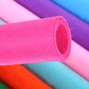 Wholesale <strong>Rolls</strong> <strong>of</strong> Colored <strong>Felt</strong> Non-woven Fabric, Kindergarten DIY Craft Decoration, Eco-friendly Cutting Material - Product Image 4