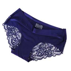 Venta Directa de Fábrica: Bragas Adhesivas de Encaje Sexy Sin Costuras de Secado Rápido con Borde Festoneado/En Forma de Lechuga - Product Image 2