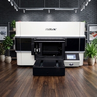 Printer UV Flatbed A3 Kecil 1head, Printer UV Hybrid Sistem Kamera, Perangkat Botol, Sistem UV DTF, Pencetakan Material Keras dan Lunak