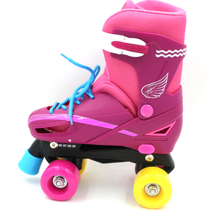 Pattini <span class=keywords><strong>a</strong></span> <span class=keywords><strong>rotelle</strong></span> da donna in PVC lucido e gomma, classici e artistici per <span class=keywords><strong>pattinaggio</strong></span> all'aperto - Product Image 3