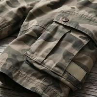Pantalon court pour homme en coton camouflage, taille élastique, coupe 3/4, personnalisé en usine, idéal pour l'été