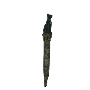 Egyptische Ubasti Tempel Van Bast Bastet Kat Balpen Figurale Goden Van Egypte Thema Pen