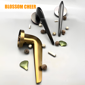 Diseño moderno de manija de habitación interior <span class=keywords><strong>para</strong></span> cerradura de puerta de dormitorio de cabina de <span class=keywords><strong>pintura</strong></span> de baño de Villa - Product Image 6